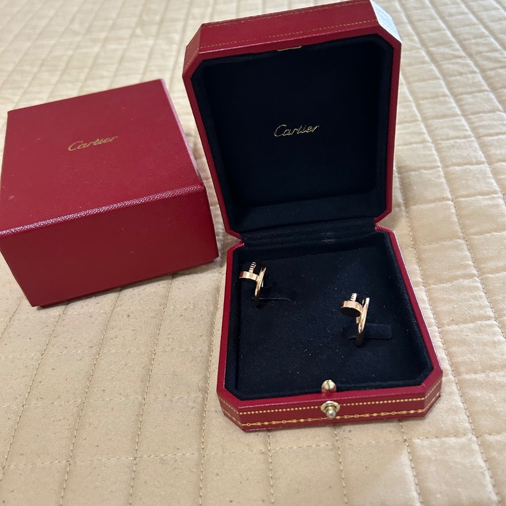 Cartier Juste Un Clou Cufflinks